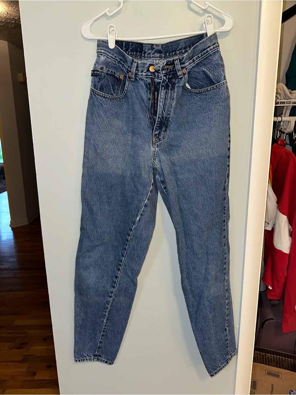 RARE vintage Pepe Betty London High-Waist Mom jeans Women’s Jeans uk11-73
